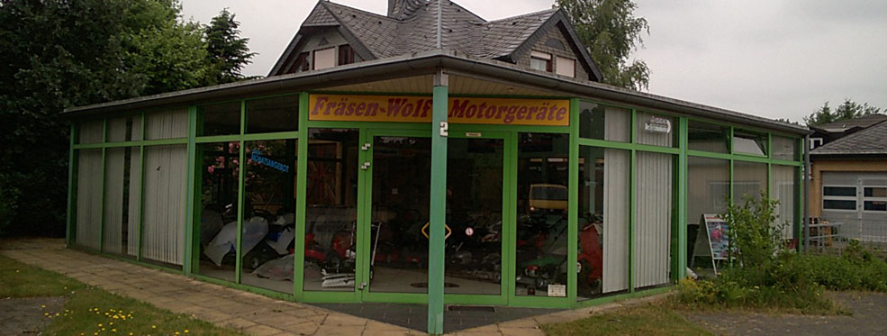 Fr&auml;sen-Wolf Ladenlokal und Werkstatt